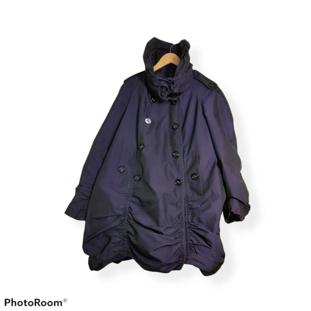 Burberry Ruched Metallic Jacket 46